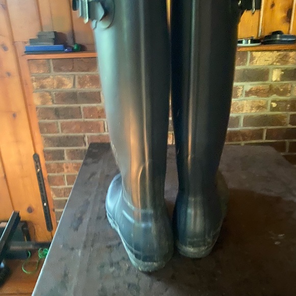 Hunter Original Tall Rainboot Women’s Navy - Picture 2 of 4